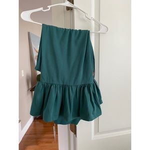 Green Matilda Jane Ruffles